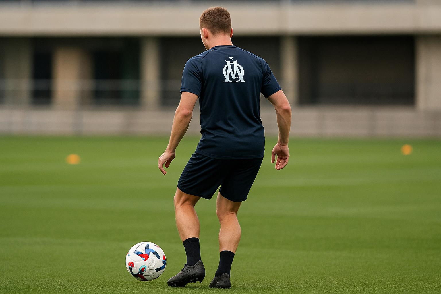 Arthur Vermeeren tijdens een trainingsmoment in clubcontext