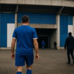 Omgeving van de Planet Group Arena van KAA Gent in aanloop naar het formatdebat in de Pro League