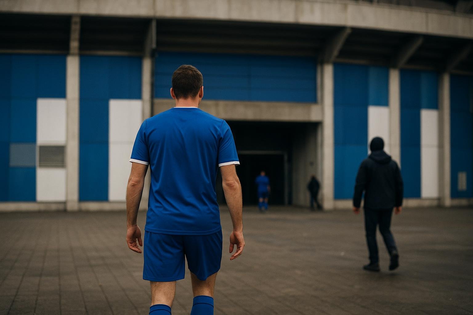 Omgeving van de Planet Group Arena van KAA Gent in aanloop naar het formatdebat in de Pro League