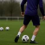 Archie Thompson in trainingscontext tijdens zijn periode in België