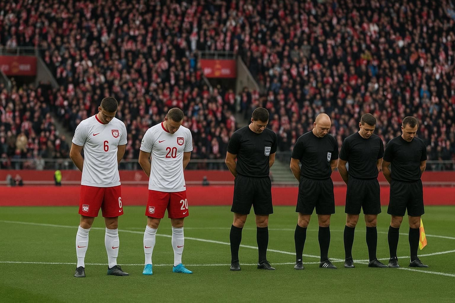 Minuut stilte in een Pools stadion na het overlijden van assistent-bondscoach Jacek Magiera