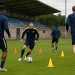 Union SG op training in aanloop naar de verplaatsing naar KV Mechelen