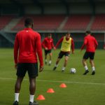 Vincent Euvrard van Standard in trainingscontext, met focus op jeugdwerking