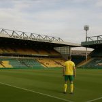 Sfeerbeeld rond Carrow Road in aanloop naar Norwich City tegen Ipswich Town