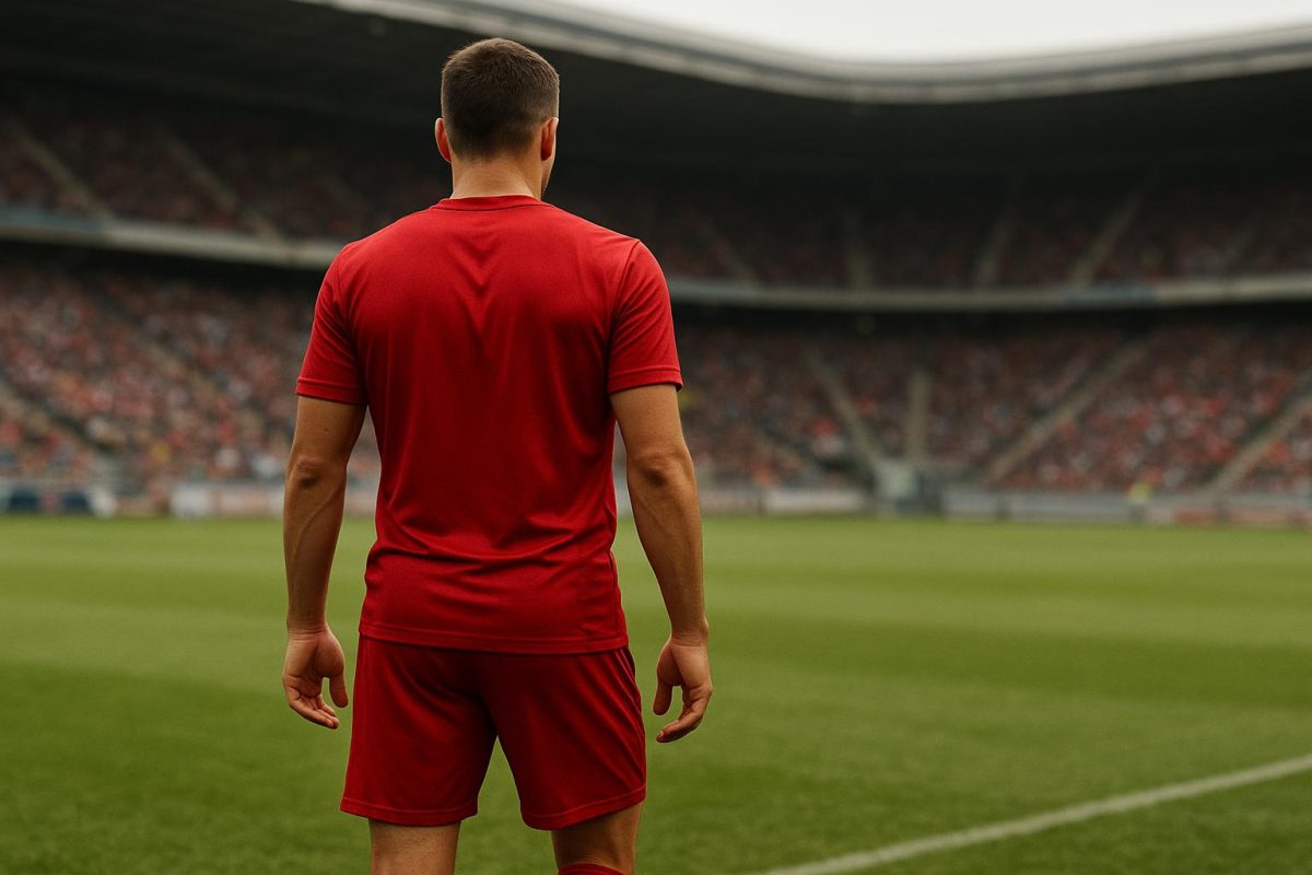 Andy Robertson in actie in een wedstrijdcontext