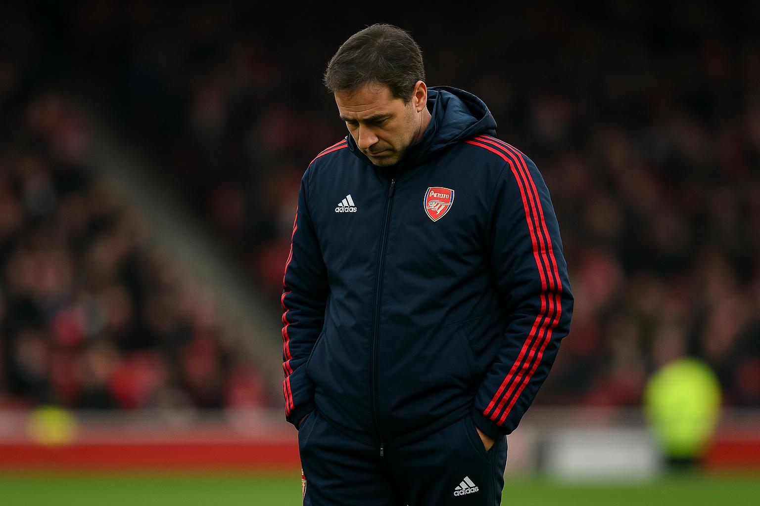 Mikel Arteta reageert teleurgesteld na de nederlaag van Arsenal tegen Bournemouth