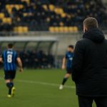 Ivan Leko langs de zijlijn tijdens STVV tegen Club Brugge