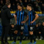 Ivan Leko langs de zijlijn tijdens STVV tegen Club Brugge op Stayen
