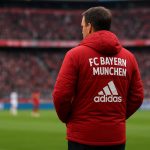 Vincent Kompany coacht Bayern München tijdens een wedstrijd