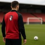 Marcos Senesi van Bournemouth tijdens een trainingsmoment