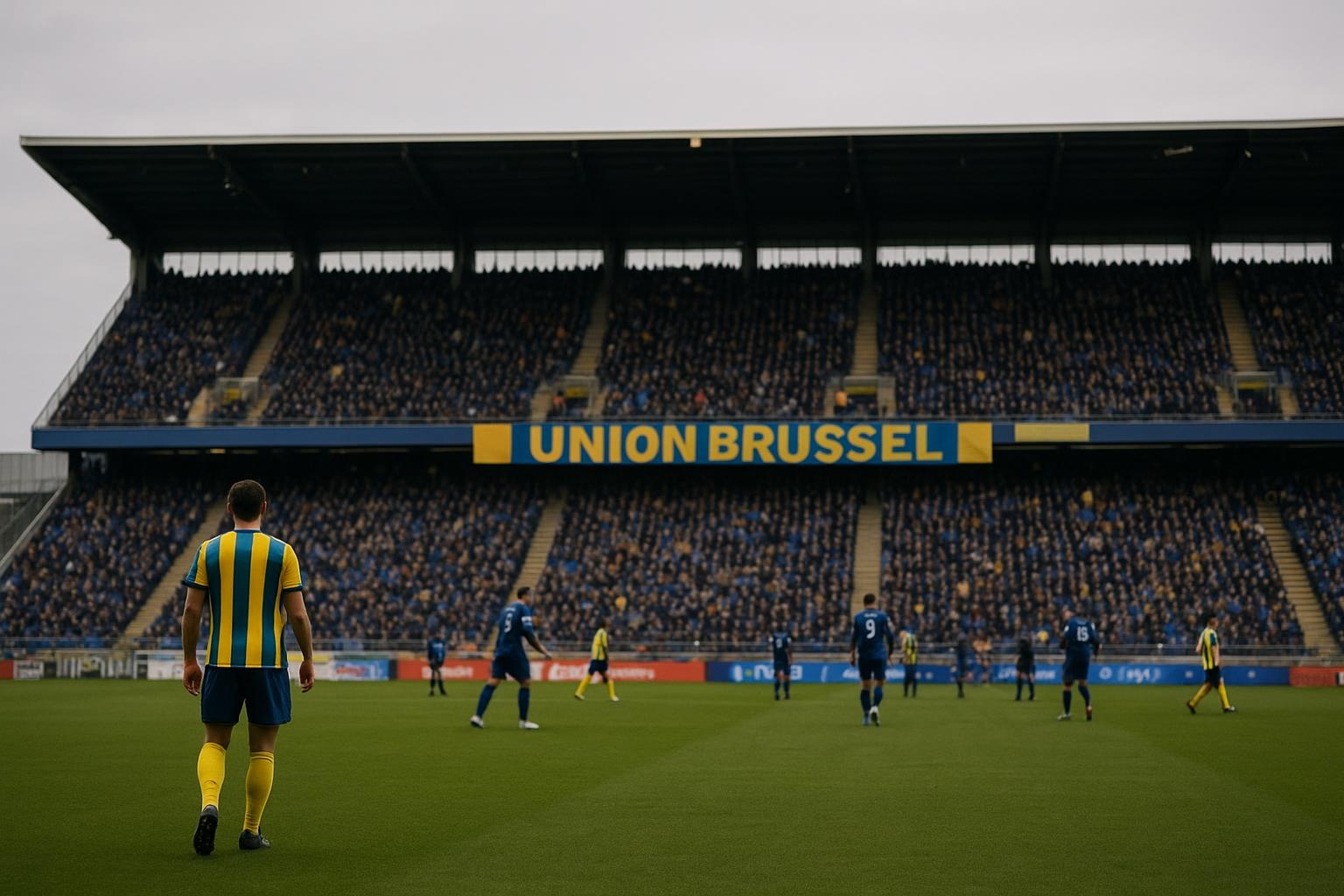 Sfeerbeeld rond Union SG en Club Brugge richting de topper in Brussel