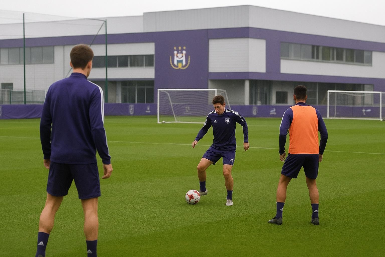 Omgeving van het trainingscentrum van RSC Anderlecht op Neerpede
