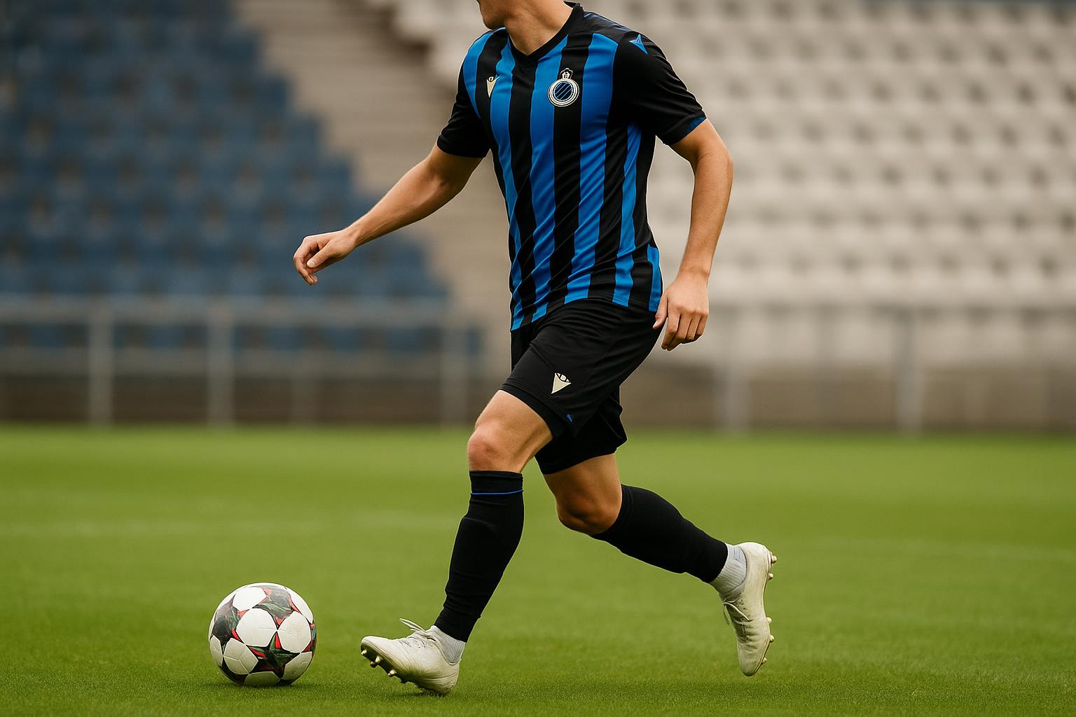 Winsley Boteli, aanvaller van FC Sion gehuurd van Borussia Mönchengladbach, tijdens een wedstrijdmoment