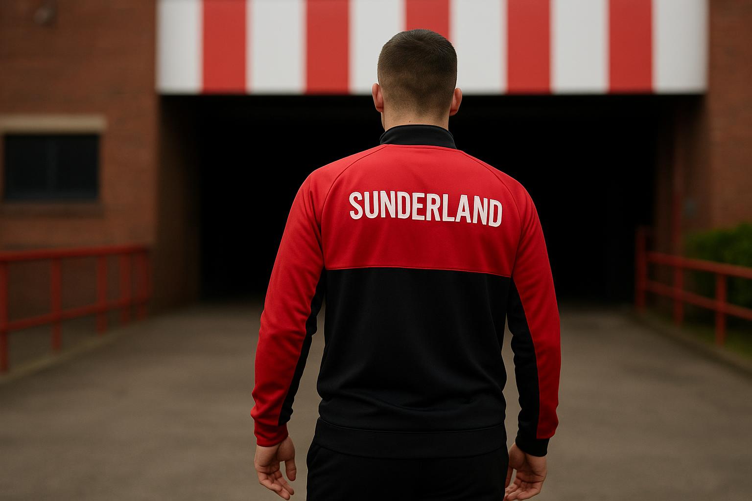 Brian Brobbey in actie in een wedstrijd van Sunderland.