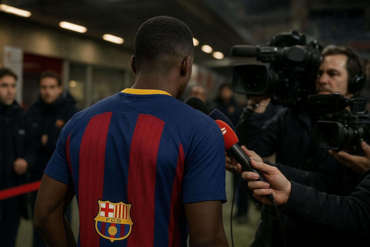 Sfeerbeeld rond FC Barcelona-Atlético Madrid met focus op de nasleep na het laatste fluitsignaal