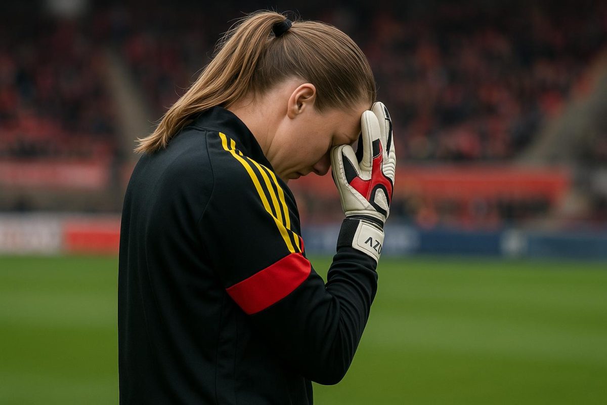 Nicky Evrard bij de Red Flames tijdens een moment van focus rond de nationale ploeg