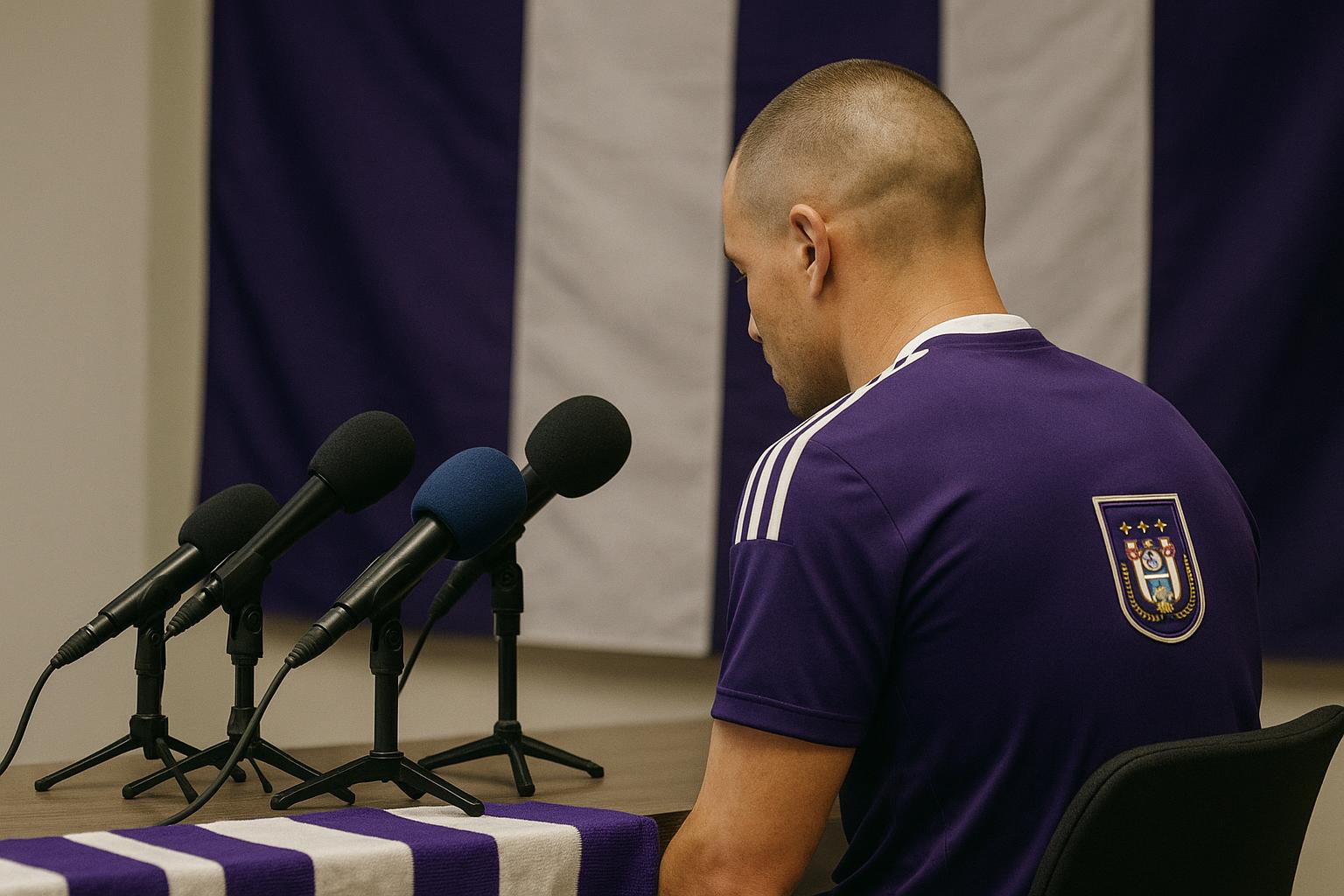 Radja Nainggolan reageert op de uitbundige viering van Anderlecht na de zege tegen KAA Gent