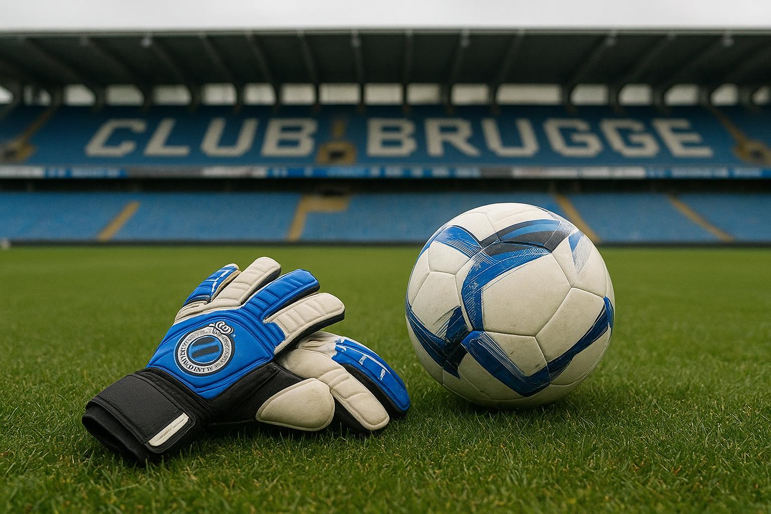 Doelman in trainingsoutfit tijdens een oefensessie, als illustratie bij de interesse van Club Brugge in Ersin Destanoğlu.