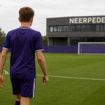 Sfeerbeeld van het jeugdcomplex van RSC Anderlecht op Neerpede