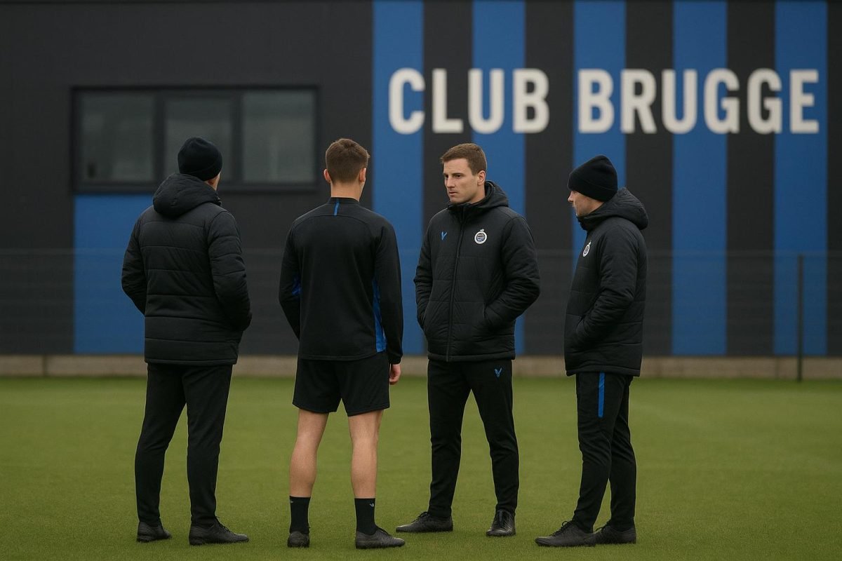 Omgeving van het Belfius Basecamp, het trainingscomplex van Club Brugge