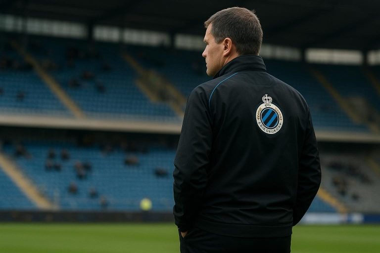 Ivan Leko langs de zijlijn met Club Brugge in aanloop naar de topper tegen Union