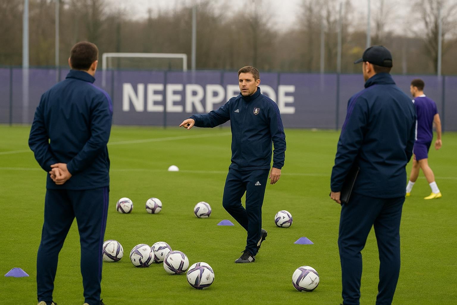 Sfeerbeeld van de jeugdwerking van RSC Anderlecht op Neerpede