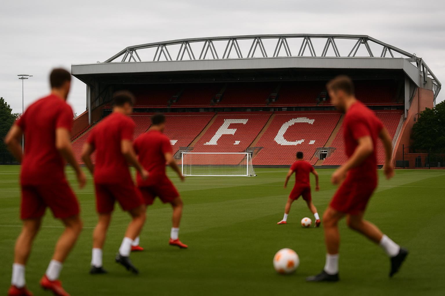 Sfeerbeeld rond Liverpool in transfercontext zonder herkenbare gezichten