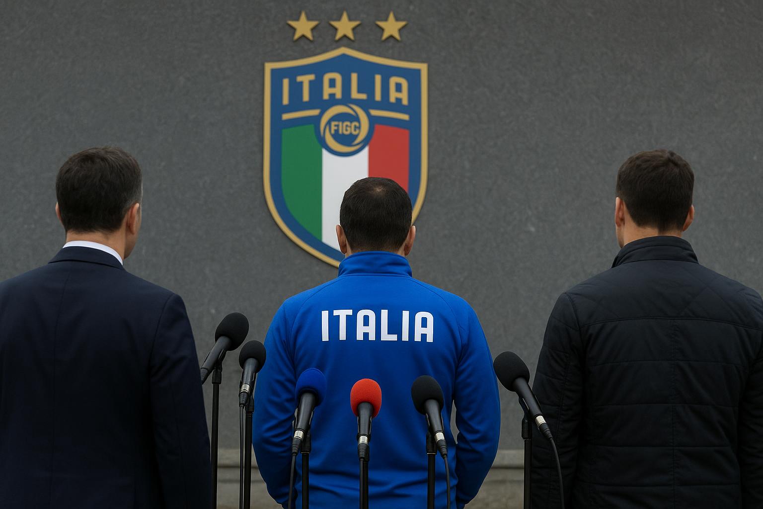Neutrale sfeerbeeld rond de Italiaanse voetbalbond FIGC na de WK-uitschakeling