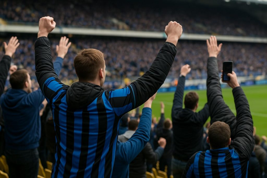 Sfeerbeeld rond Club Brugge na kritiek van supporters na de nederlaag bij Union SG
