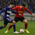 Mihajlo Cvetkovic van RSC Anderlecht in wedstrijdactie tijdens een competitieduel