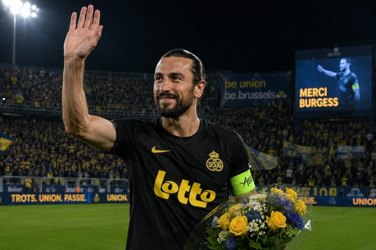Christian Burgess neemt afscheid van Union SG