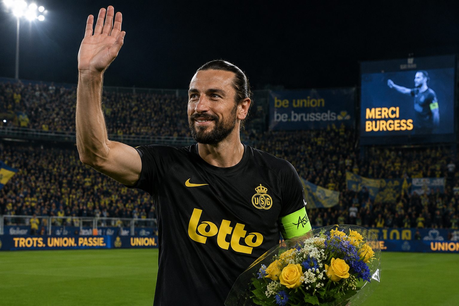 Christian Burgess neemt afscheid van Union SG