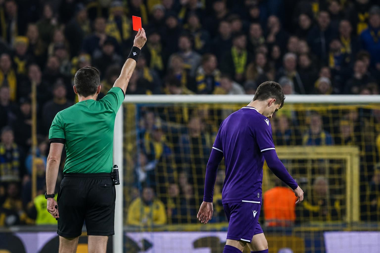 Thorgan Hazard sluit zijn periode bij Anderlecht af met rood tegen Union SG