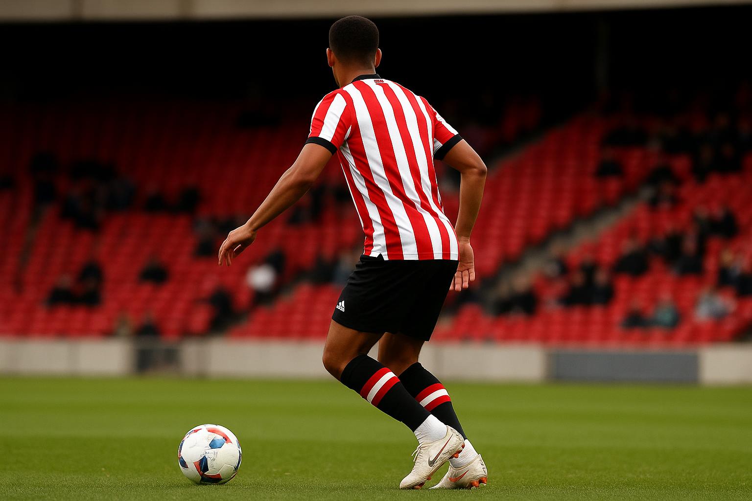 Igor Thiago in actie voor Brentford tijdens een wedstrijd in de Premier League.