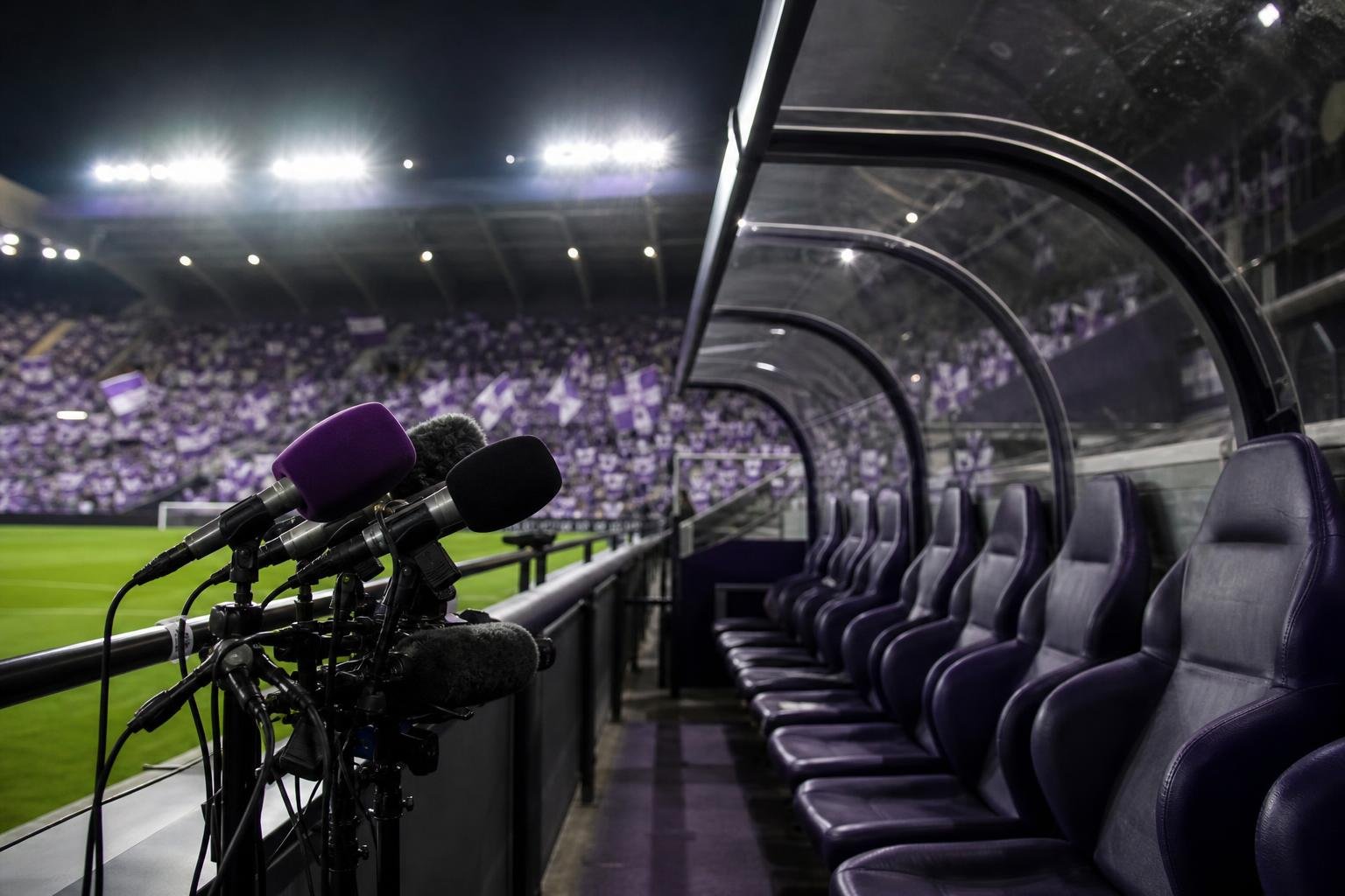 Gespannen sfeer rond de trainersbank bij Anderlecht tijdens de zoektocht naar een nieuwe T1