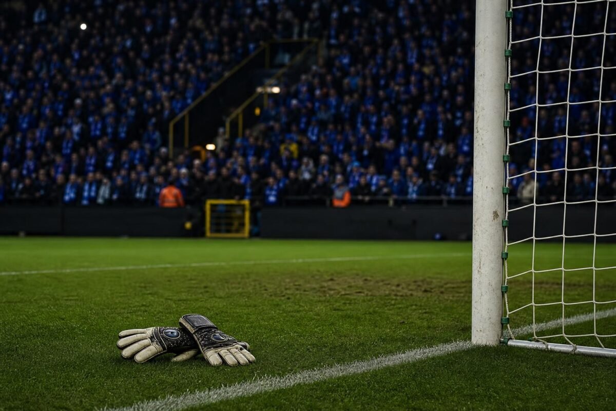 Club Brugge zoekt naar opvolging onder de lat na het afscheid van Simon Mignolet