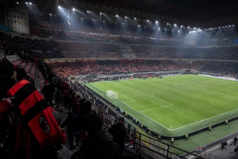 Tense atmosphere at San Siro after AC Milan miss out on Champions League qualification