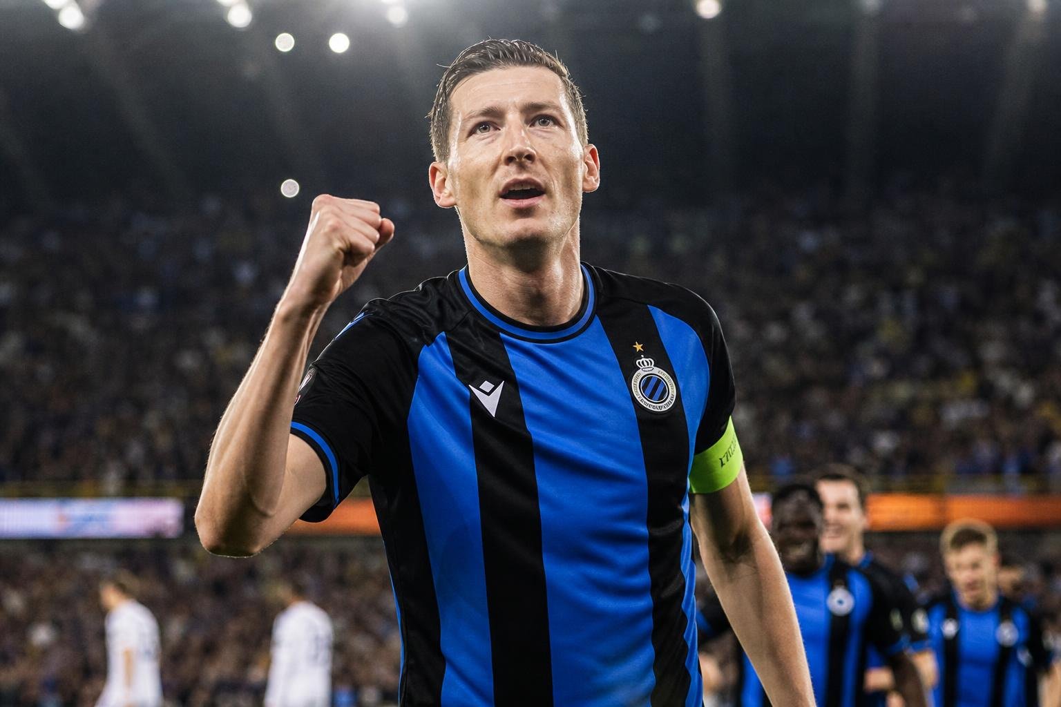 Club Brugge in een geladen play-offmoment tijdens de titelstrijd met Union