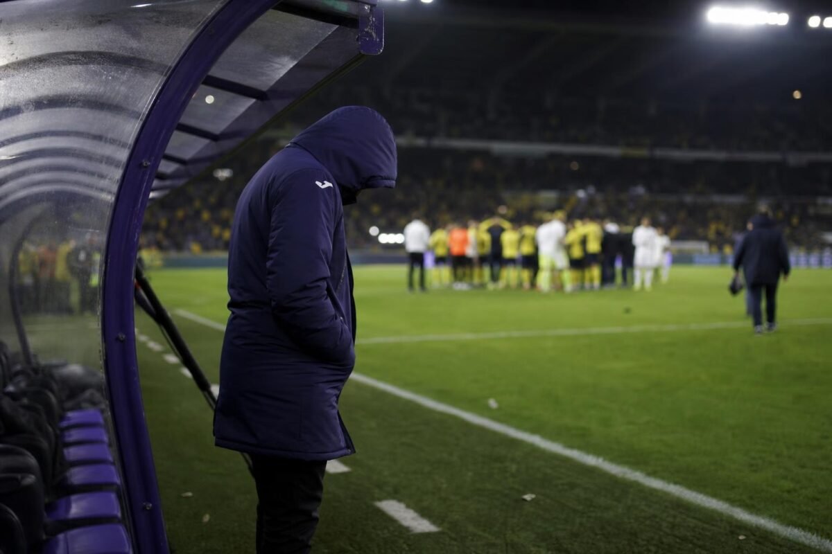 Gespannen stadionomgeving rond Anderlecht na een zware nederlaag tegen Union SG