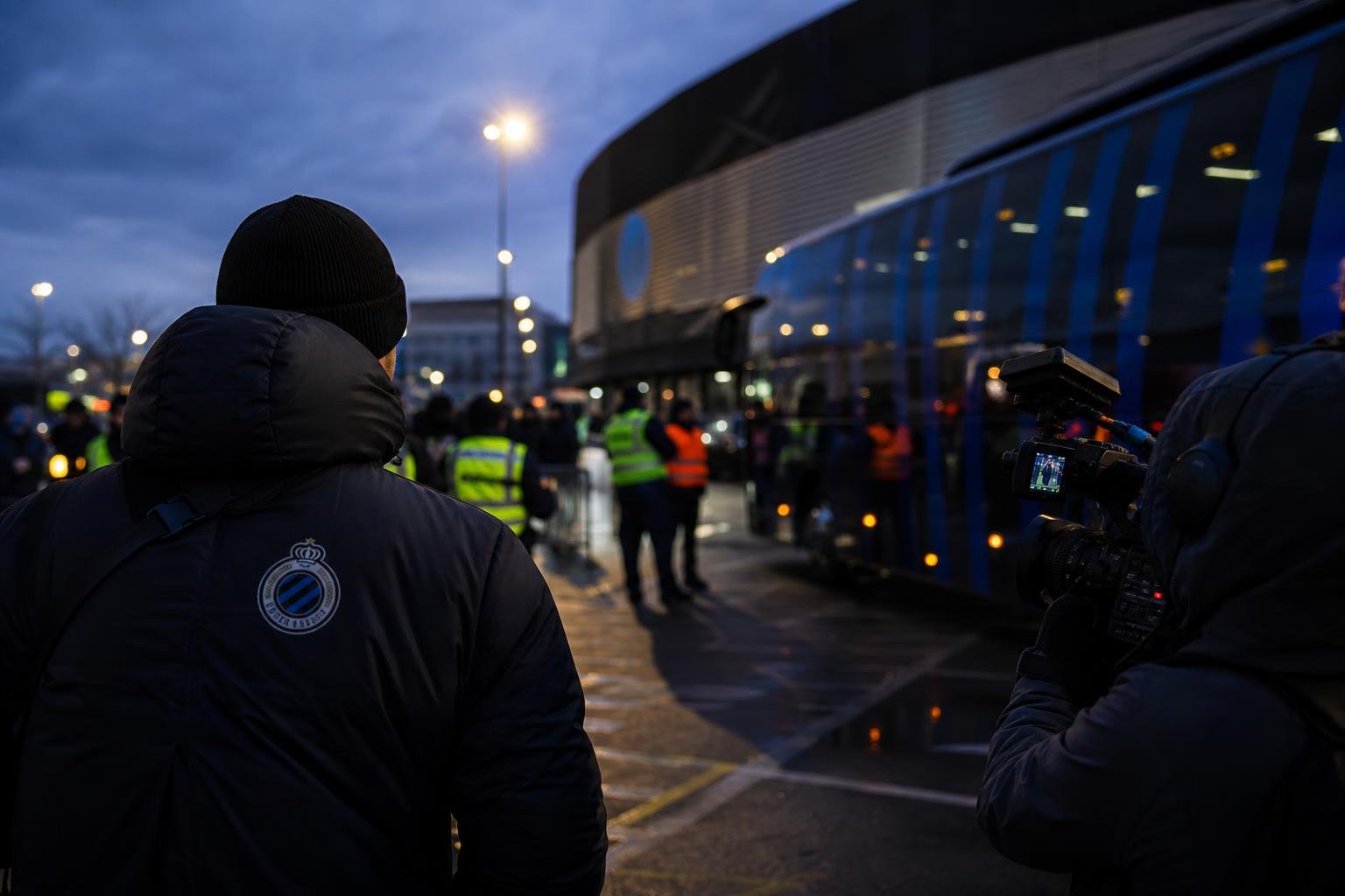 Transfercontext rond Arthur Vermeeren en Club Brugge in een stadionomgeving