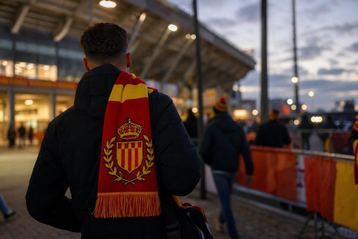 Geel-rode voetbalsfeer rond KV Mechelen bij een transfermoment