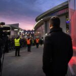 Transfercontext rond FC Barcelona met aankomstsfeer en clubkleuren