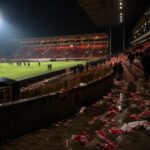 Tense stadium atmosphere around Royal Antwerp FC after a disappointing JPL season