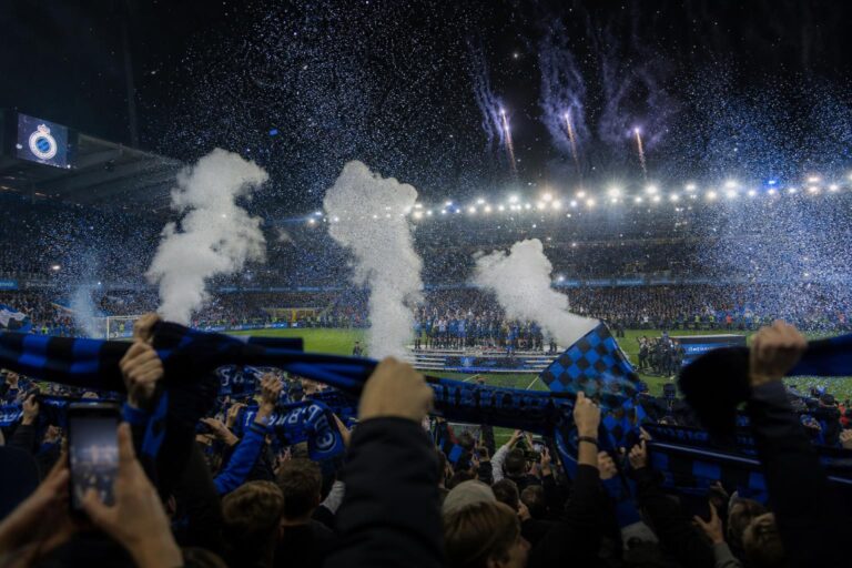 Club Brugge viert een titel met een opvallend jonge kampioenenploeg