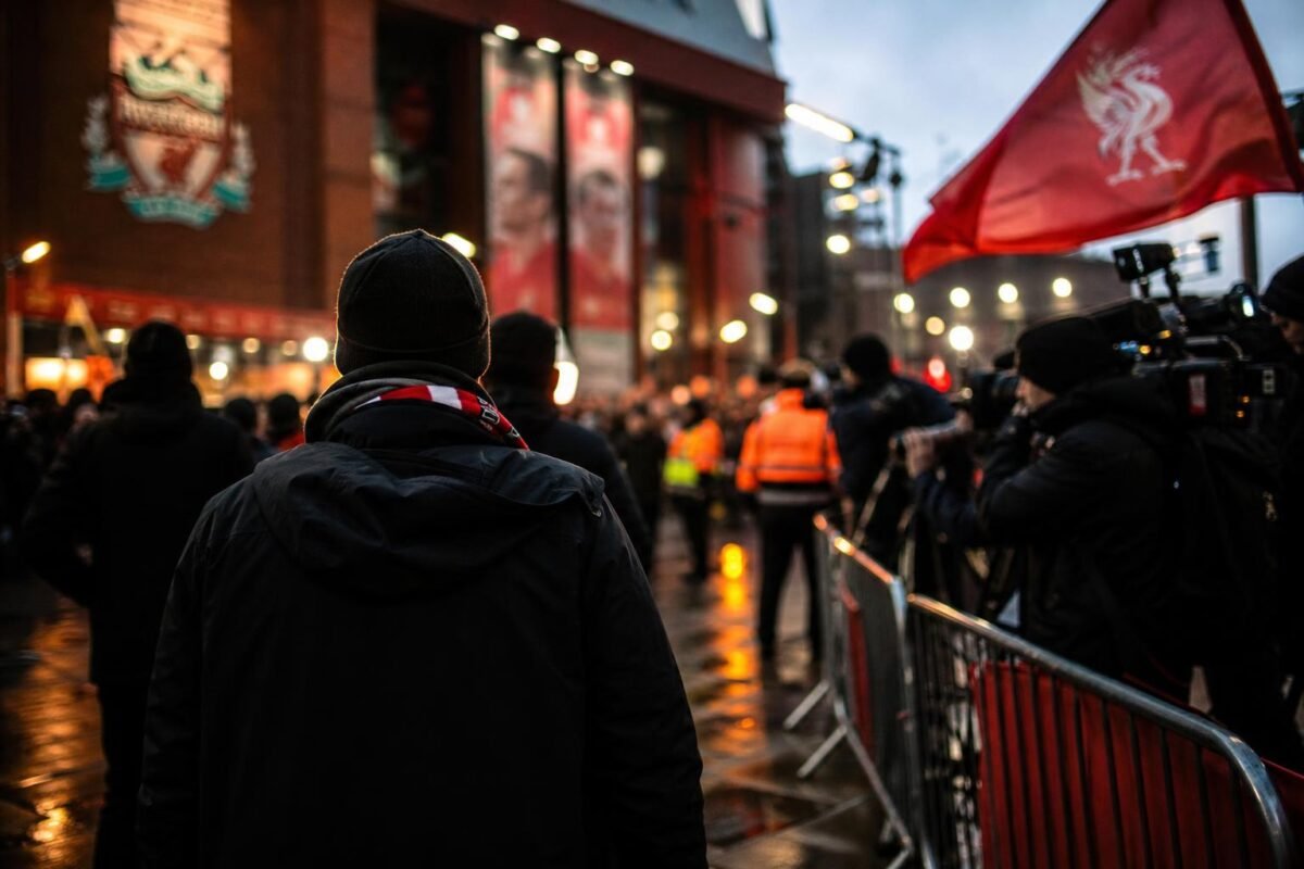 Sfeerbeeld rond Liverpool met transferdruk na het nieuws over Ibrahima Konaté