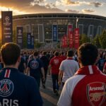 Fans op weg naar de Champions League-finale in Boedapest