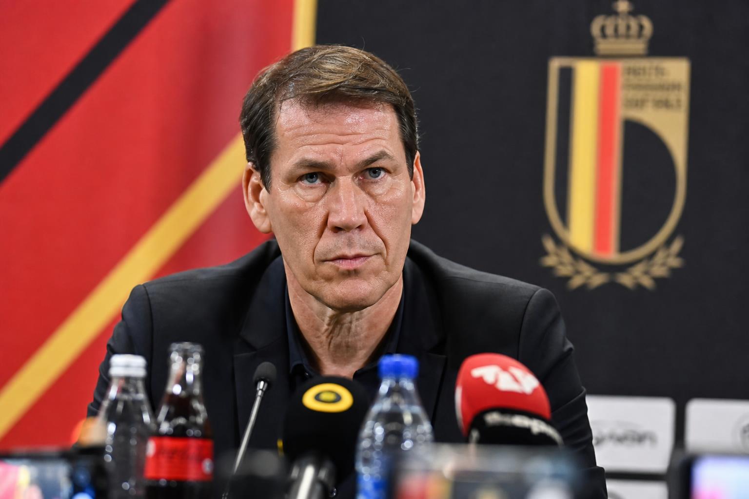 Rudi Garcia kijkt gespannen vooruit naar de WK-puzzel bij de Rode Duivels