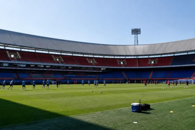 Club Brugge en Feyenoord bereiden een oefenduel in De Kuip voor