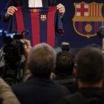 Presentatiesfeer bij FC Barcelona rond de komst van Anthony Gordon