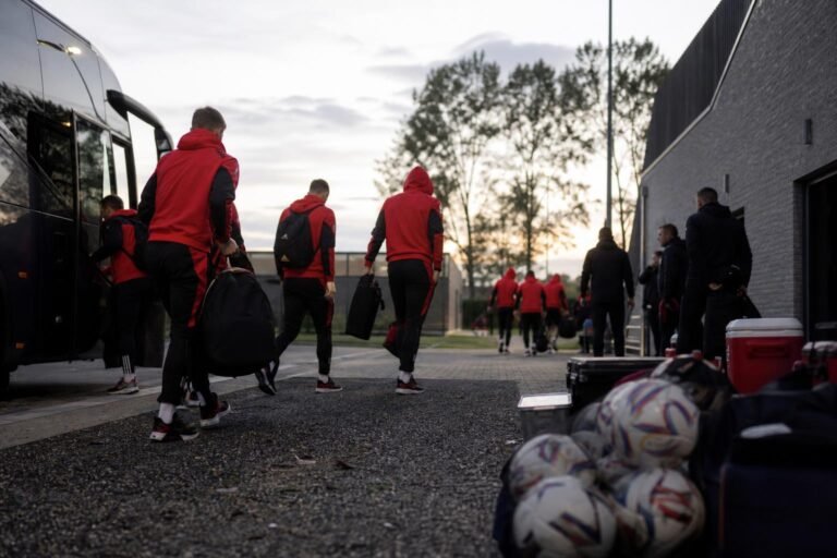 Rode Duivels bereiden zich in Tubeke voor op het WK